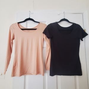 [Set of 2] Uniqlo Heattech Tops